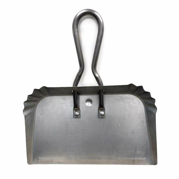 Gourmetgalley 18 x 17 in. Steel Heavy Duty Dust Pan Silver GO2741774